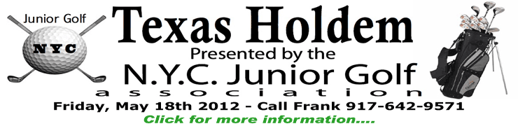 NYC Jr Golf Texas Holdem 